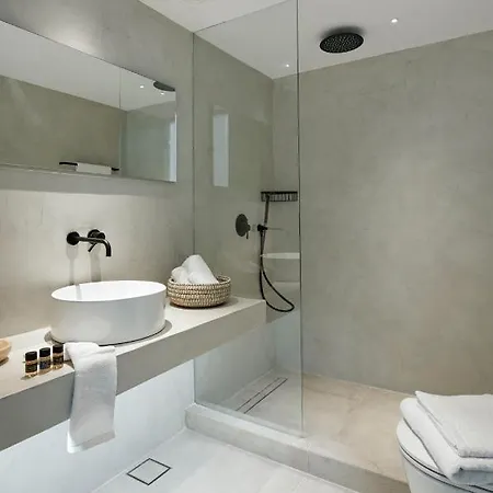 Apartment Luxury Milos Family 2 Bedrooms Well Furnished Interior Adamanta