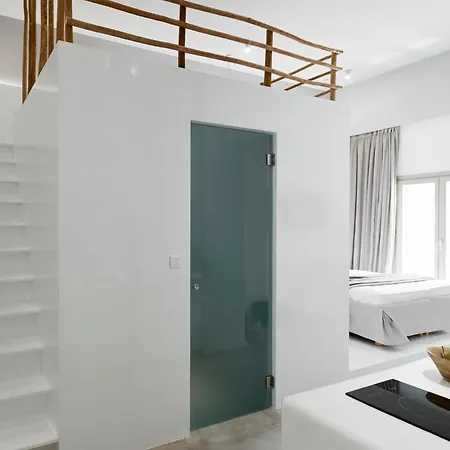 شقة Luxury Milos Family 2 Bedrooms Well Furnished Interior Adamanta آداماس